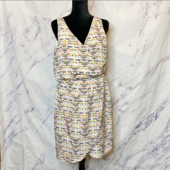 Daniel Rainn Dresses & Skirts - Daniel Rainn Wrap Multicolor Dress